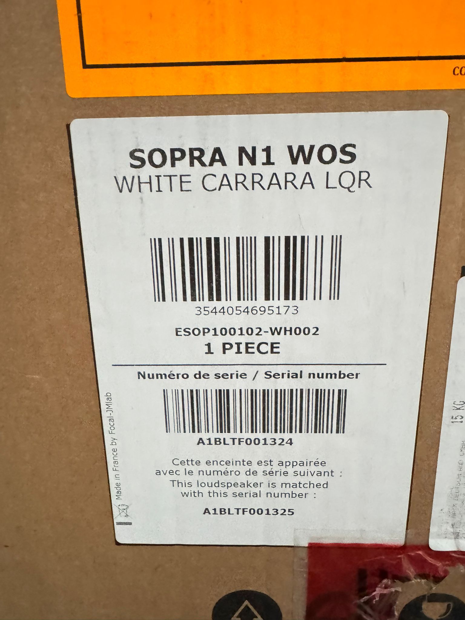 Focal Sopra 1 speakers in white from 2024 12