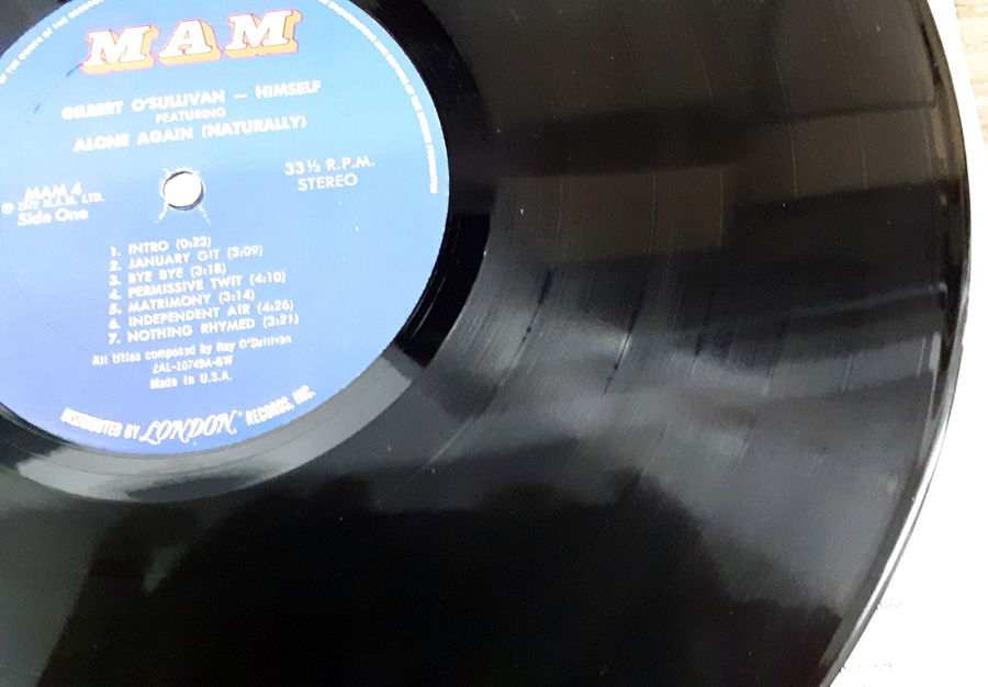Gilbert O'Sullivan - Himself NM- 1972 Vinyl LP  MAM / L... 7