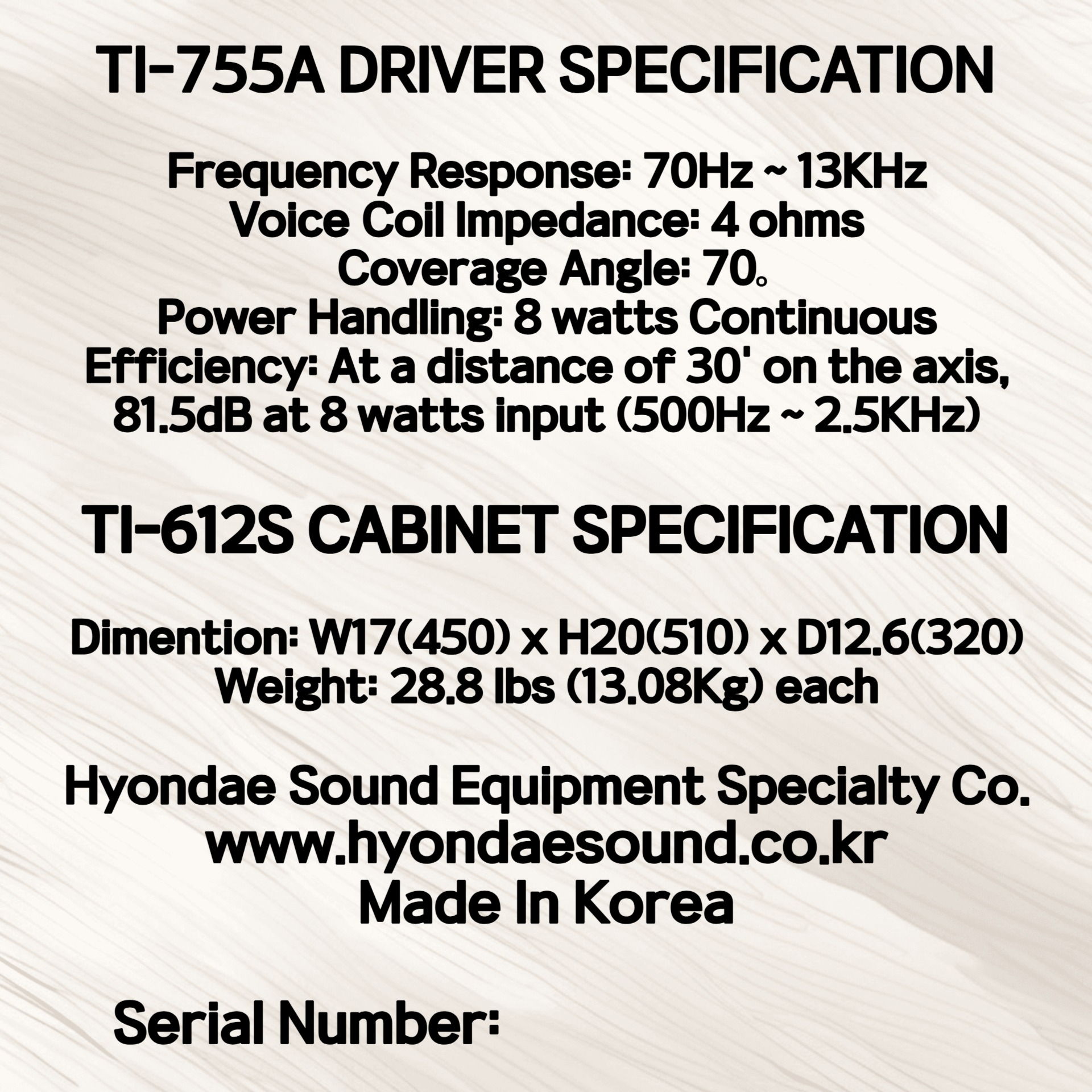 Finest Single-Full-Range-Driver Speaker Ti-755A, Revive... 7