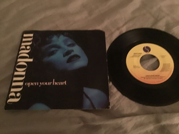 Madonna  Open Your Heart 45 With Picture Sleeve