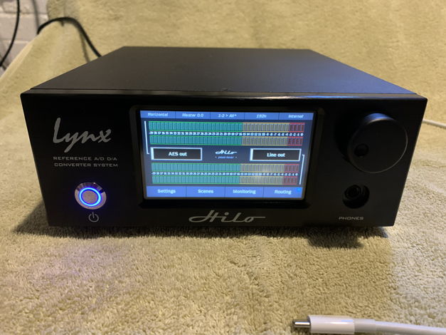 Lynx  Hilo Pro Audio Interface, TB3, DAC and ADC, perfe...