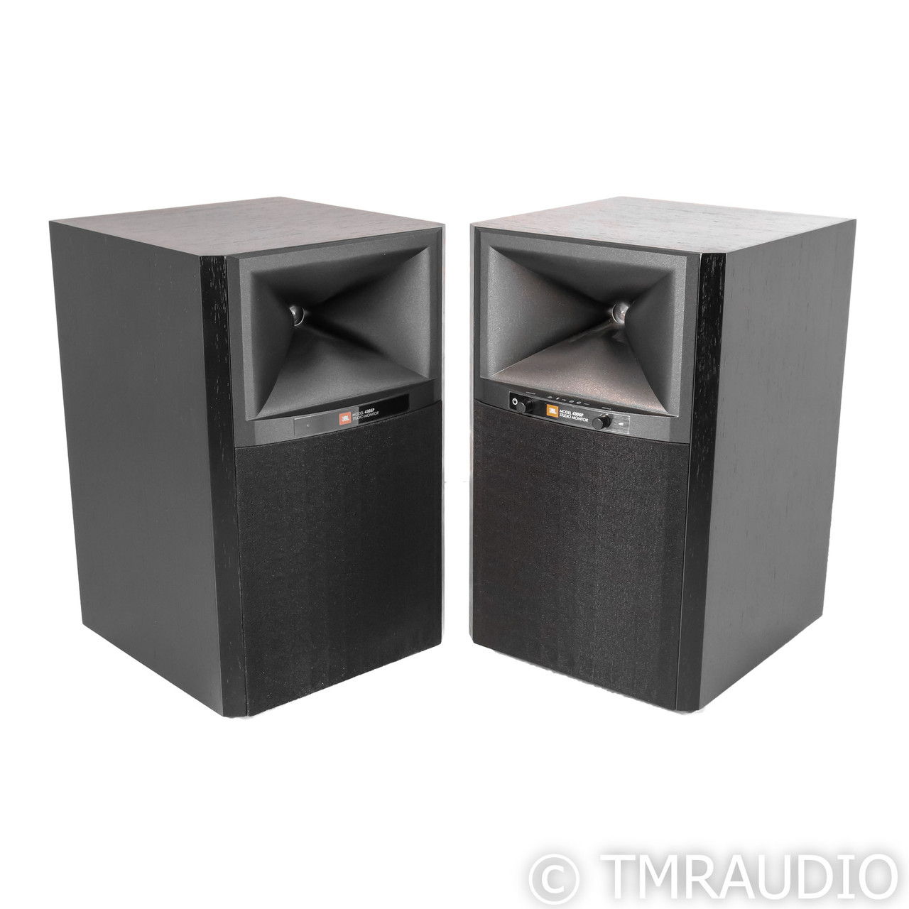 JBL 4305P Powered Bookshelf Speakers; Black Pair (70577) 2