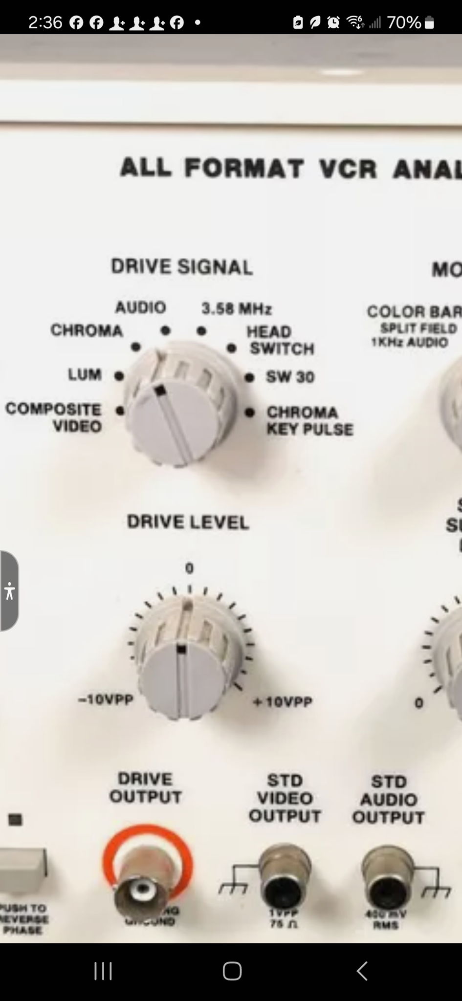 SECORE VC93 All Format VCR Analyzer TEST EQUIPMENT Flaw... 7