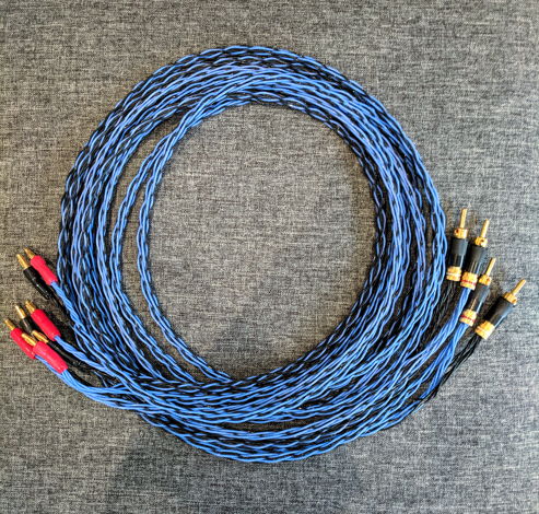 Kimber (2x) 4TC Double Bi-Wire 2m/6.5ft Pair w. WBT