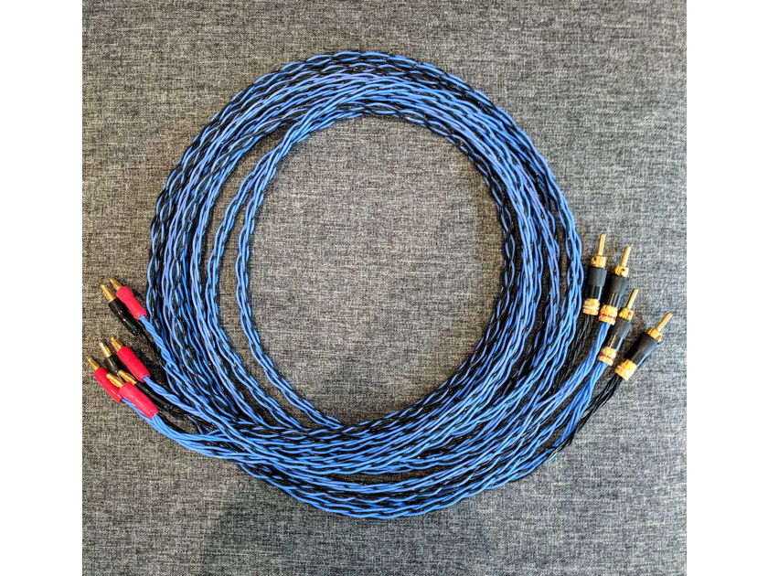 Kimber (2x) 4TC Double Bi-Wire 2m/6.5ft Pair w. WBT