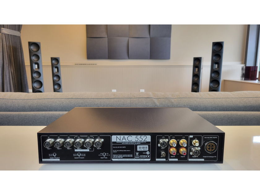 Naim - NAC 552 DR - Reference Preamplifier - 12 Months Interest Free Financing Available!!!  BTC Now Accepted!!!