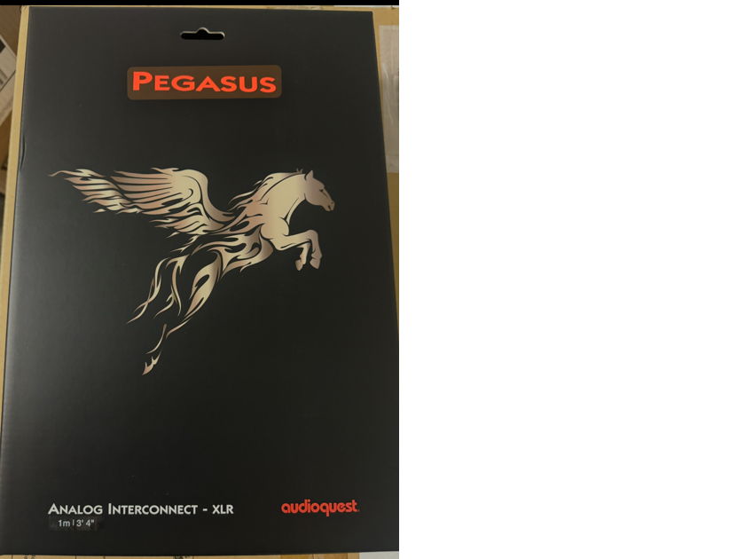 Audioquest Pegasus Interconnects 1M XLR One Pair