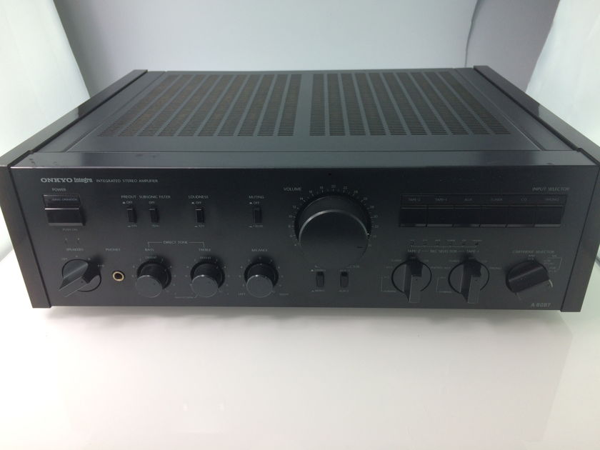 Onkyo Integra A-8087 Integrated Amplifier (Black): Excellent Trade-In; w/Warranty