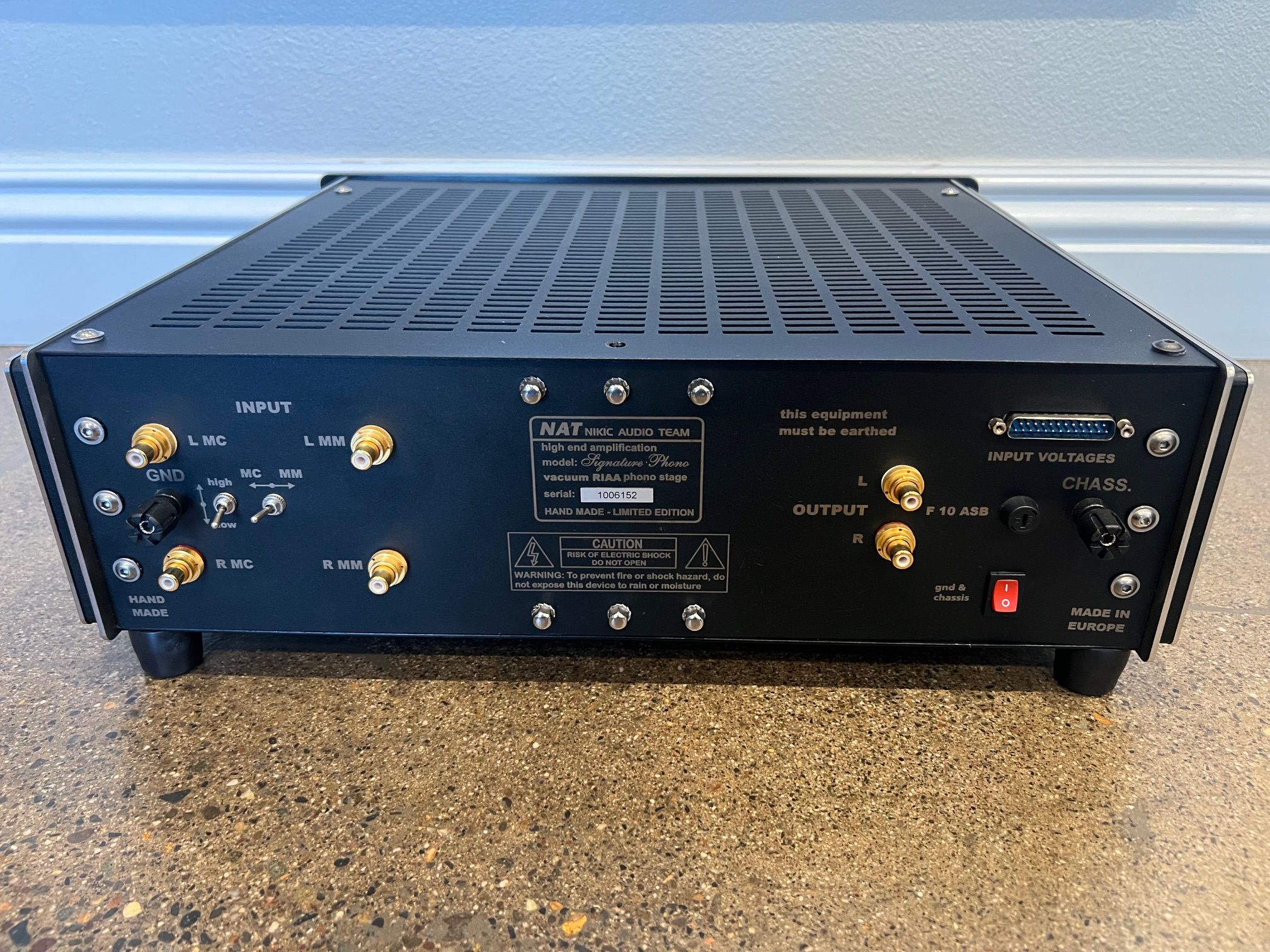 NAT Signature Phono Tube Phonostage -- Very Good Condit... 5