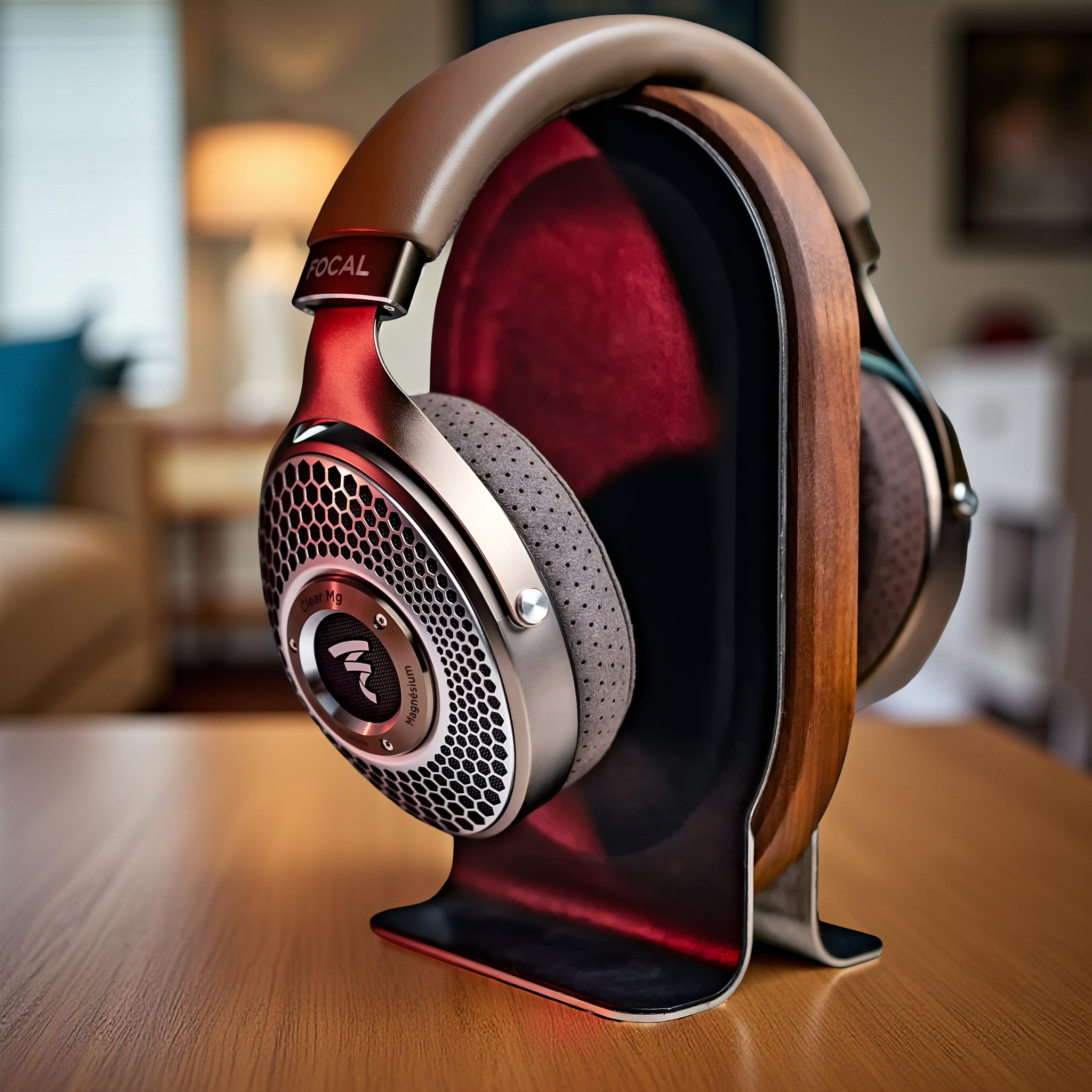 Focal Clear Mg Open-Back Headphones - Brown - 40% Off 3