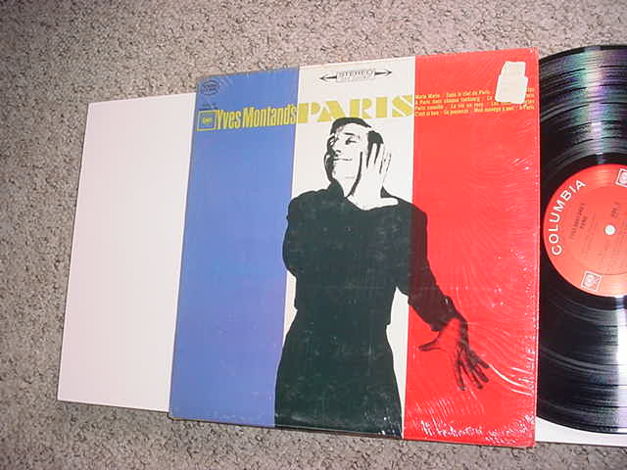 Yves Montands PARIS - LP Record in shrink Columbia STER...