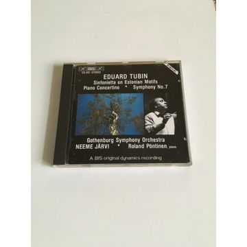 BIS cd-401 stereo Eduard Tubin Gothenburg symphony  Orc...