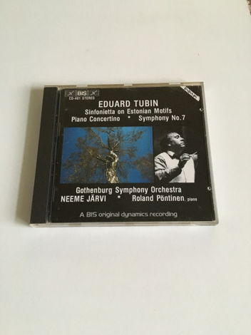 BIS cd-401 stereo Eduard Tubin Gothenburg symphony  Orc...