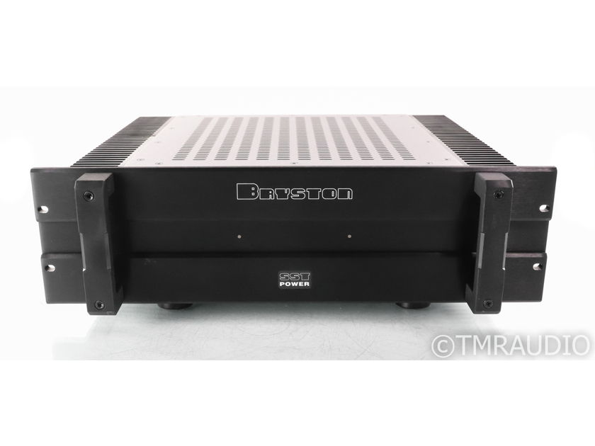 Bryston 4B SST Stereo Power Amplifier; Black; 19" Faceplate; Black; 4BSST (41781)