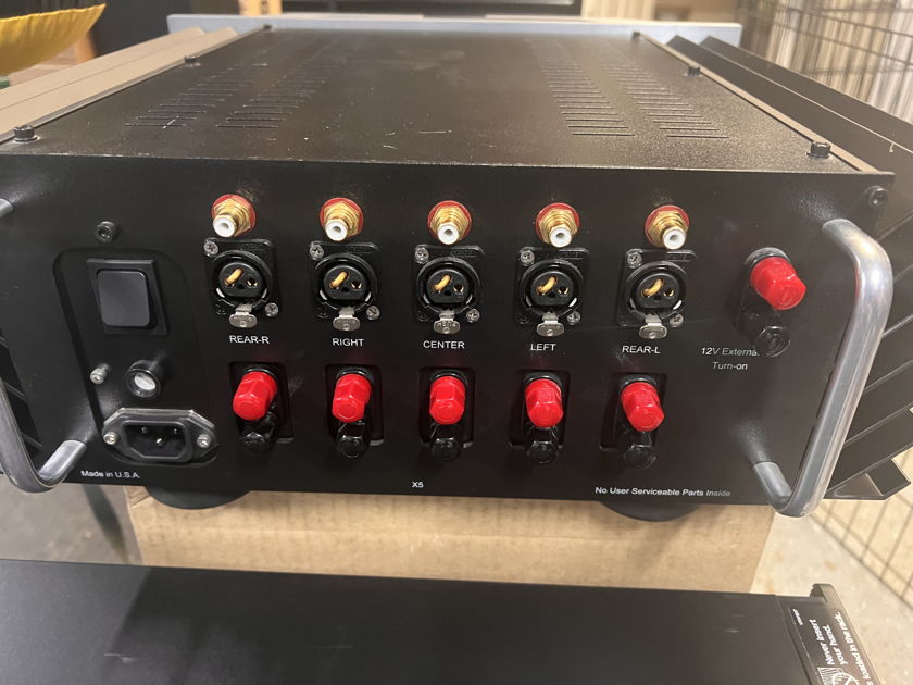 PASS LABS X5 REFERENCE MULTICHANNEL SMOOTH CLASS A EXTENDED MUSIC