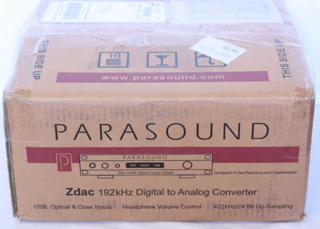 Parasound Zdac 24/192 Digital to Analog Converter