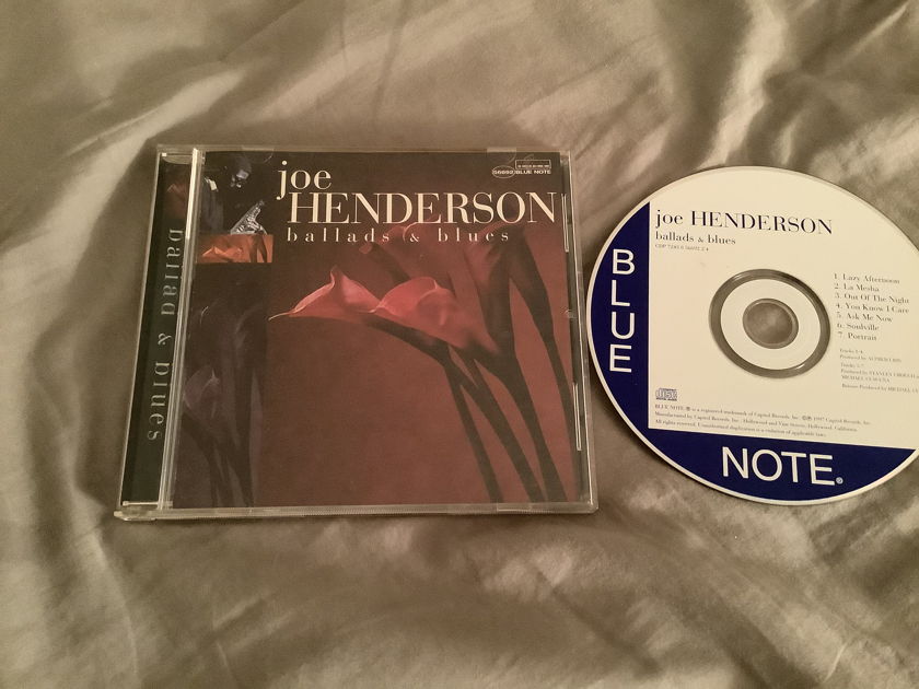 Joe Henderson Ballads & Blues