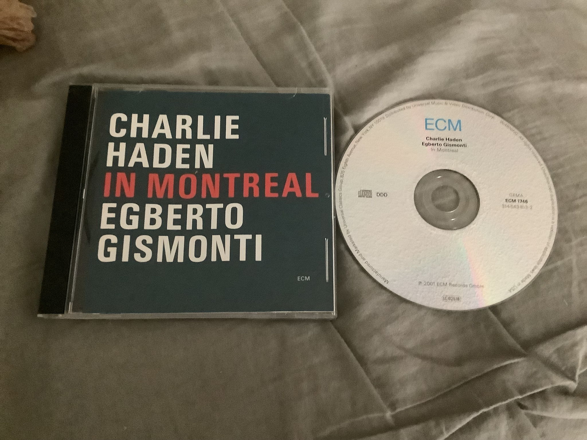 Charlie Haden/Egberto Gismonti In Montreal