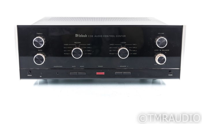 McIntosh C36 Stereo Preamplfiier; C-36; MM Phono (22026)