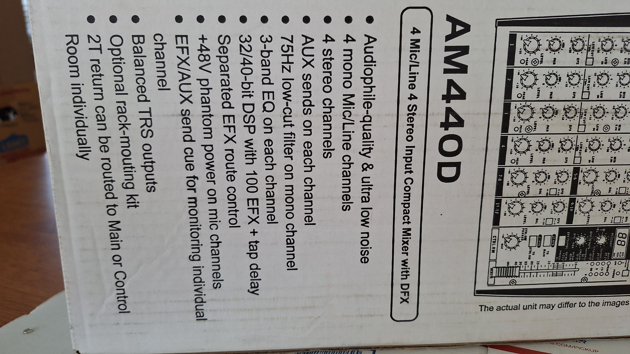 Phonic AM440D Audiophile Quality Ultra Low Noise Mixer ... 5