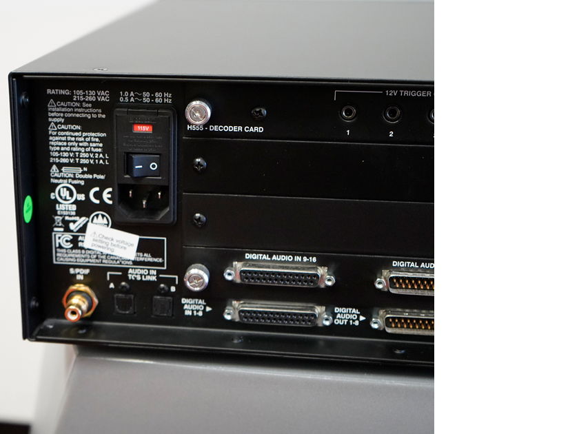 DataSat RS20i Processor, Black finish, Transparent BLXPR XLR Breakout Box, Pre-Owned