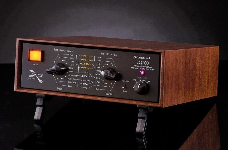 Aurorasound EQ-100 - Variable Equalization Monaural Phono Amplifier