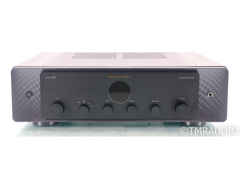 Marantz Model 30 Stereo Integrated Amplifier; Remote; MM / MC Phono; Black (44882)