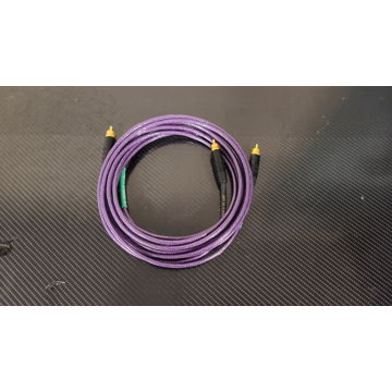 Purple Flare Leif Series Interconnect Cables. 2 Meters. RCA.