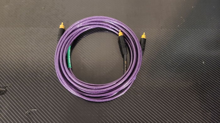 Nordost Purple Flare Leif Series Interconnect Cables. 2...