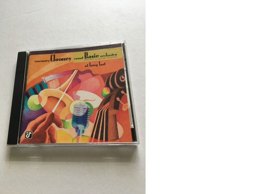 Rosemary Clooney Count Basie orchestra  At long last cd concord jazz