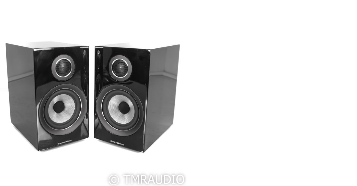 B W 707 S2 Bookshelf Speakers Gloss Black For Sale Audiogon
