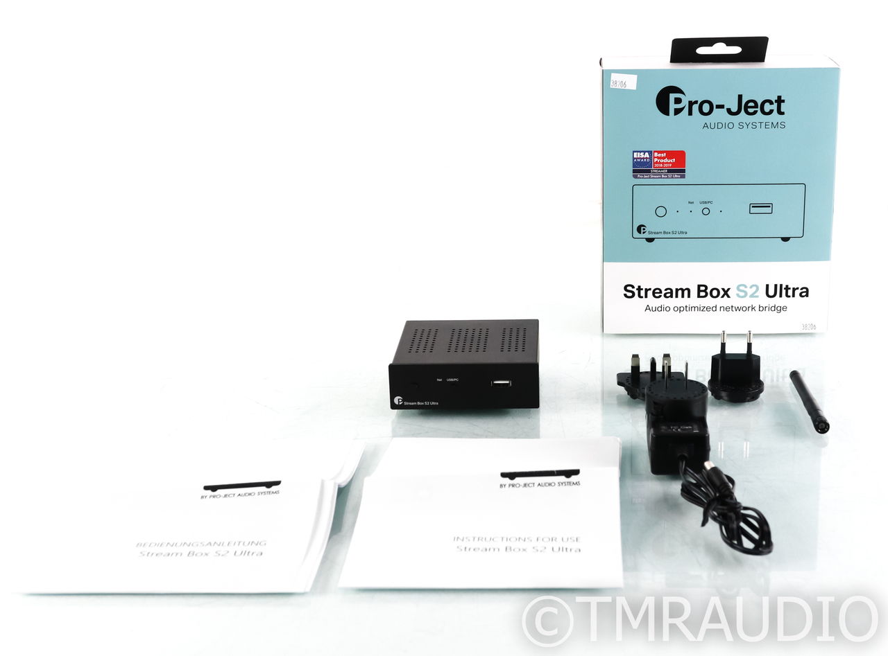 Pro-Ject Stream Box S2 Ultra Network Streamer; Roon Rea...