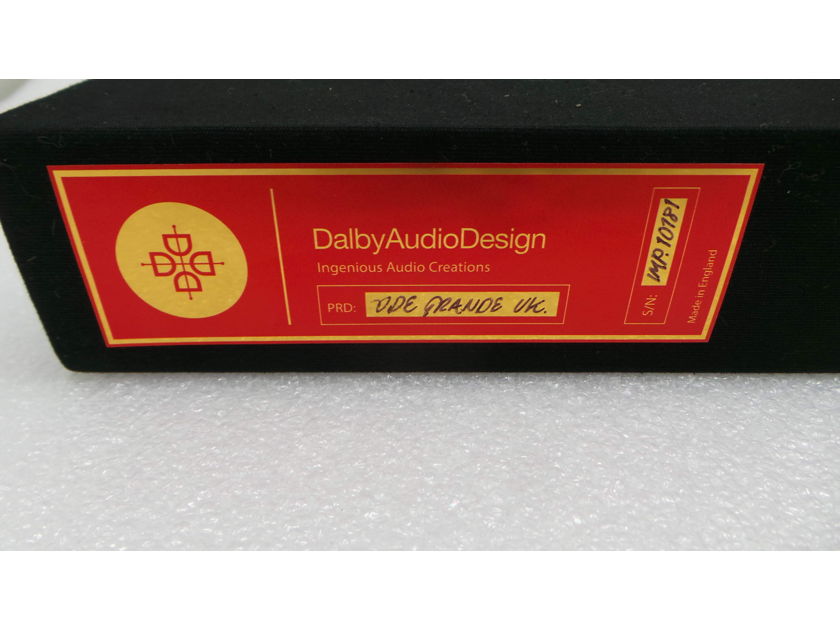 Dalby Audio Ode Grande power cable- schuko to IEC 1.8m
