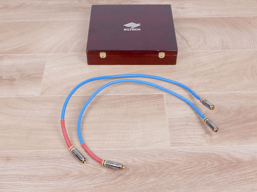 Siltech 4-56 silver audio interconnects RC... For Sale | Audiogon