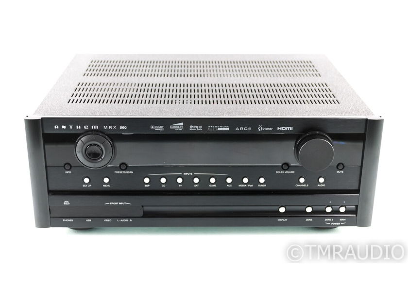 Anthem MRX 500 7.1 Channel Home Theater Receiver; Remote; ARC Room Correction (24147)