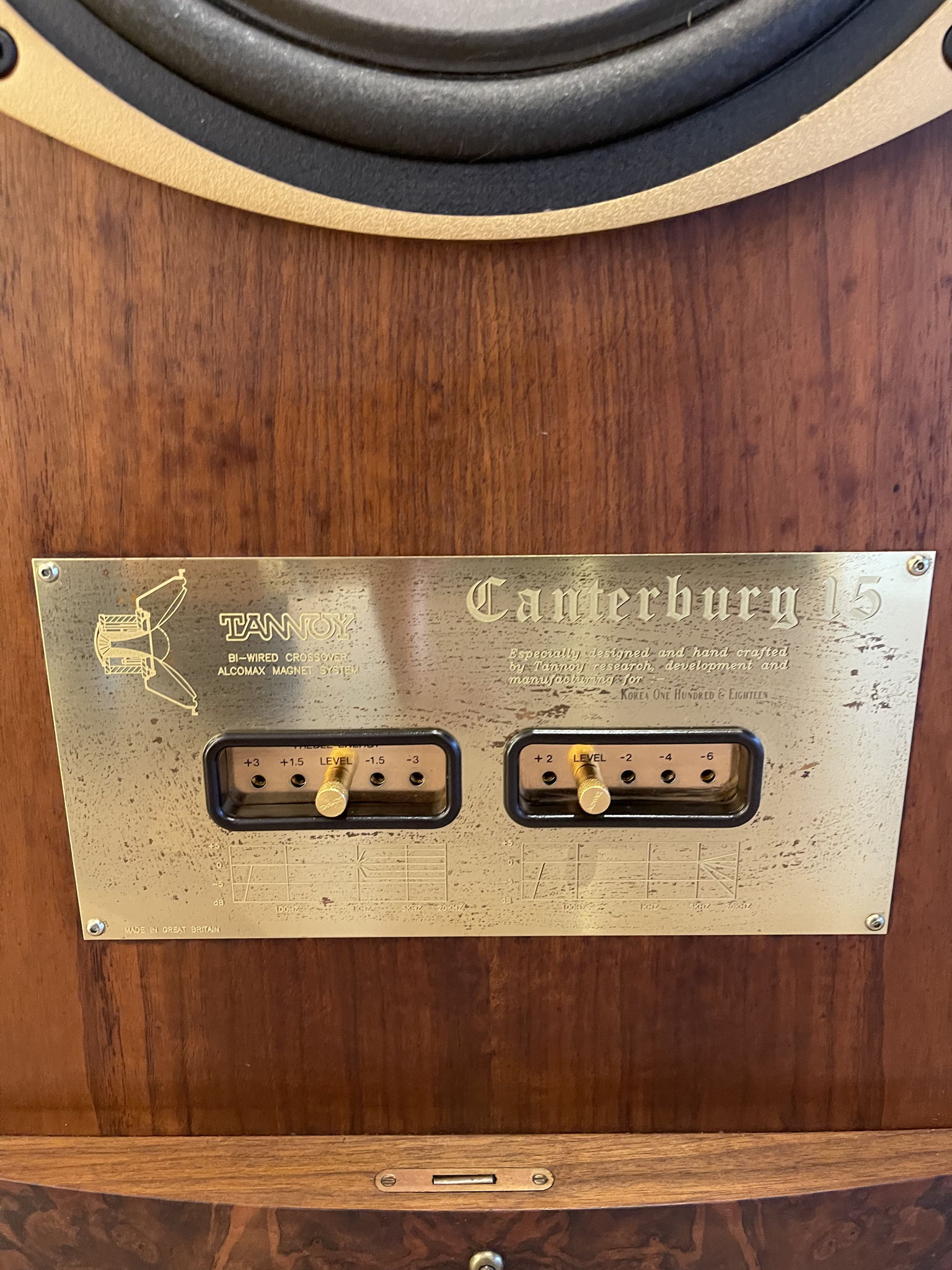 Tannoy Canterbury 15 Full Range Speakers EXCELLENT 14