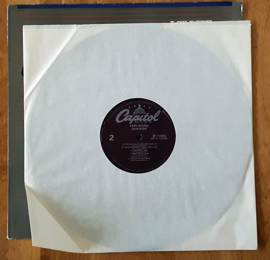 Earl Klugh - Low Ride 1983 NM Vinyl LP Capitol Records ... 3