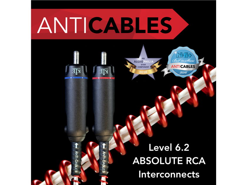 ANTICABLES Level 6.2 "ABSOLUTE Signature" Analog RCA ICs