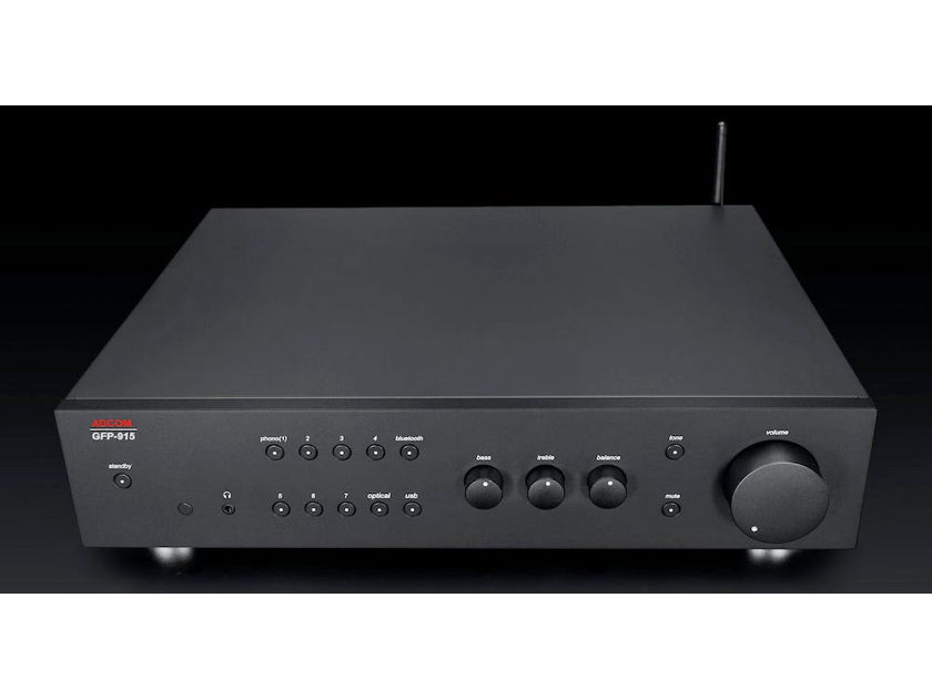 NOW SHIPPING! New 2022 ADCOM GFP-915 Preamp with XLR Outputs, USB, MM-MC, and headphone amplifier