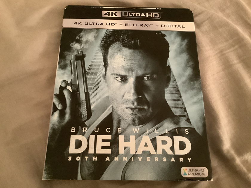 Bruce Willis 4K Ultra HD Die Hard 30TH Anniversary