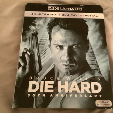 Bruce Willis 4K Ultra HD Die Hard 30TH Anniversary