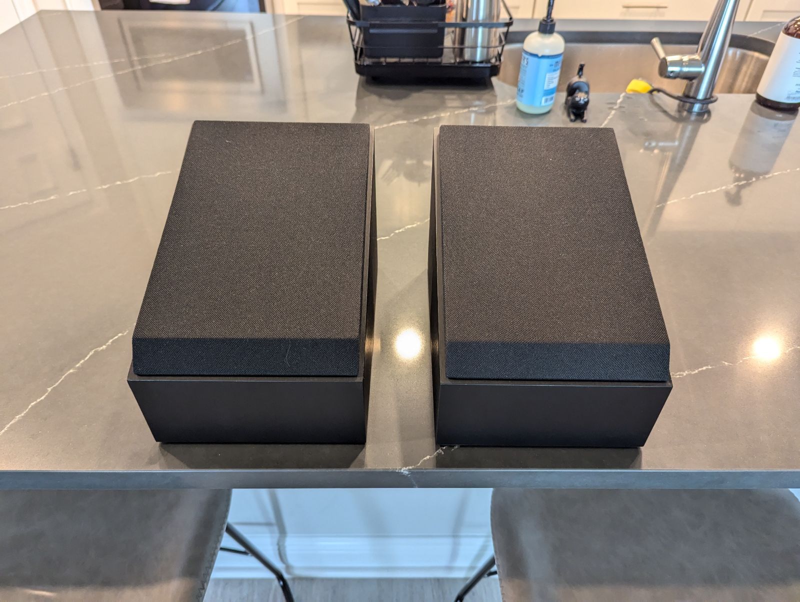 KEF q50a Dolby Atmos upfiring speakers 2