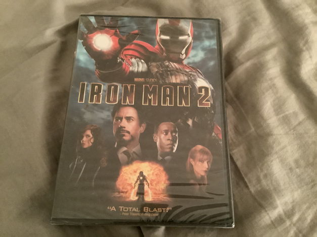Robert Downey Jr Sealed Widescreen DVD Iron Man 2