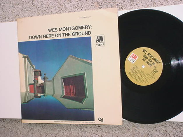JAZZ Wes Montgomery lp record - Down here on the ground...