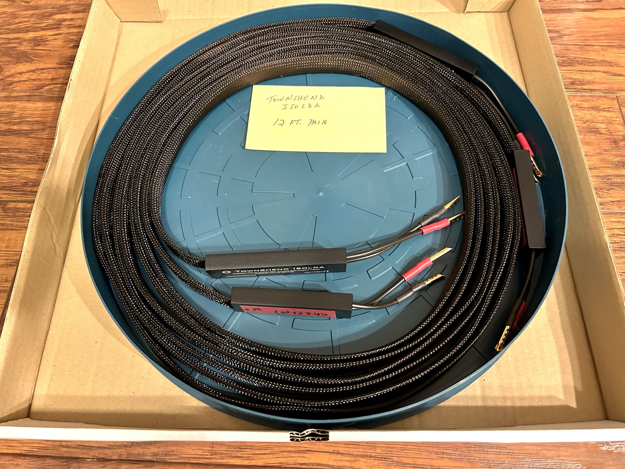 Townshend Audio DCT Isolda Speaker Cables--12 foot Pair 10