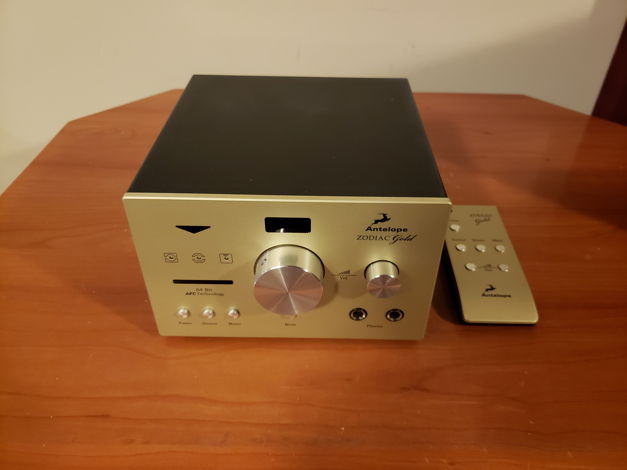 Antelope Audio Zodiac Gold DAC & Voltikus Power Supply....