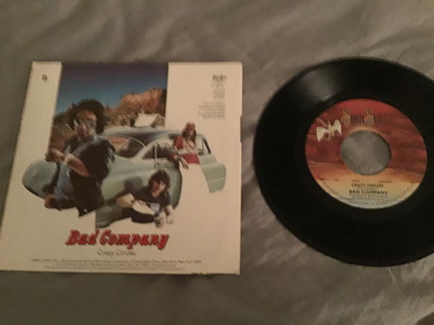 Bad Company  Rock N’ Roll Fantasy 45 With Picture Sleeve
