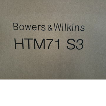 B&W (Bowers & Wilkins) HTM71 S3