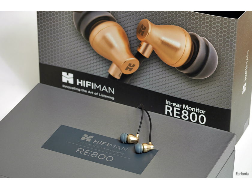 Hifiman RE800 24K Gold Edition in-ear Headphone