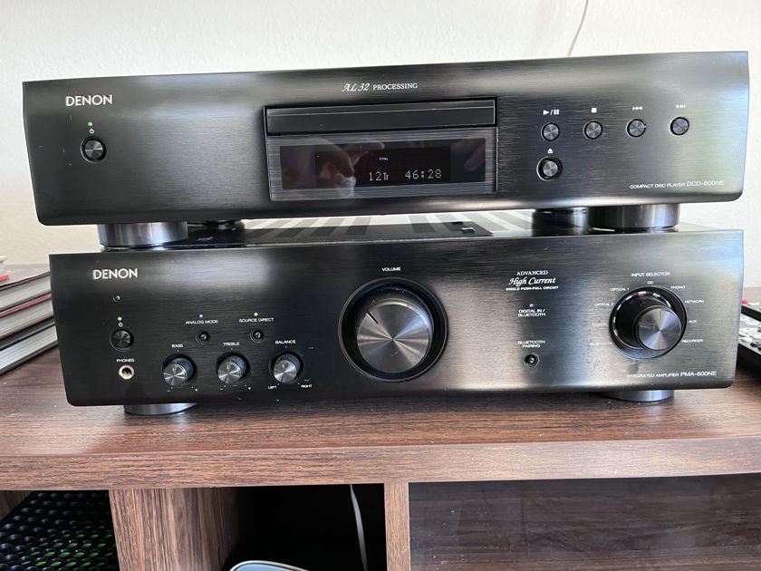 lill【used】DENON PMA-600NE DCD-600NE Denon PMA-600 NE + Denon DCD 600NE CD Player. For Sale